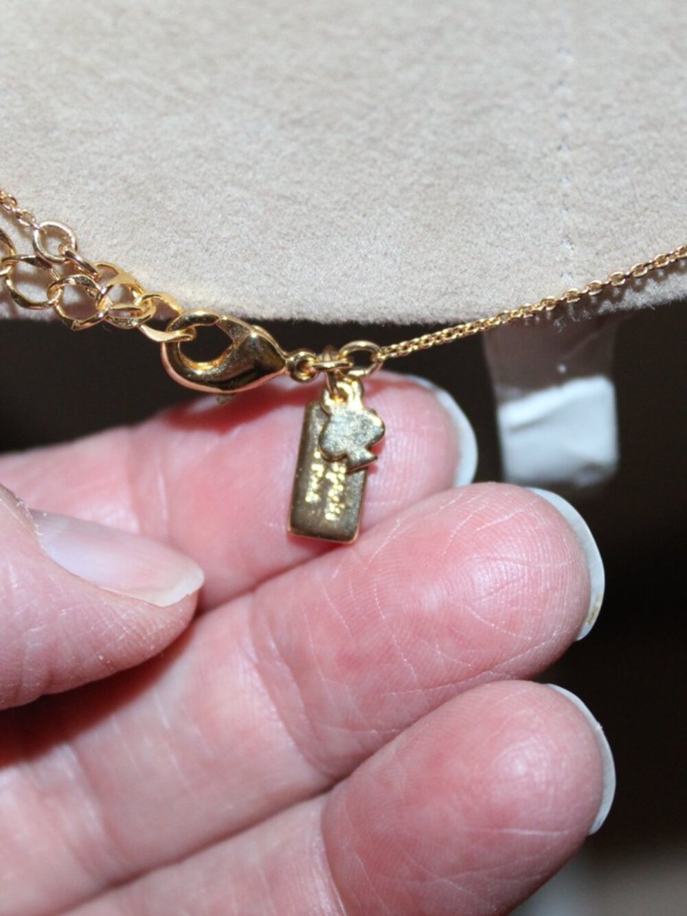 NWT Kate Spade Scenic Route Gold Plated Pave Cactus Necklace & Stud Earrings Set - Picture 4 of 12